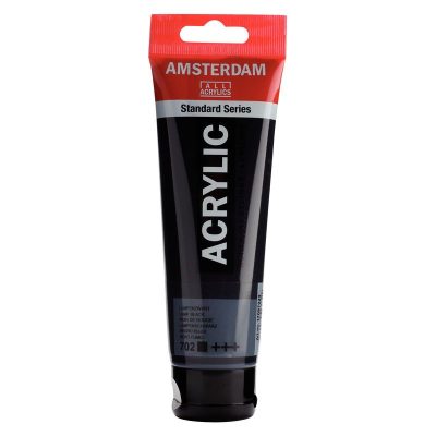 ACRILICO AMSTERDAM 120ML Negro Bujía 702