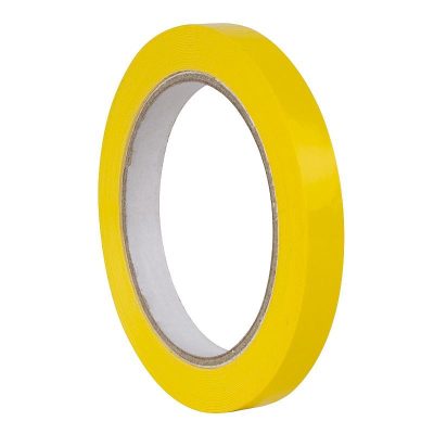 CINTA ADHESIVA PVC 66X12 MM AMARILLA