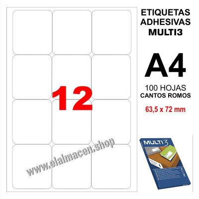 ETIQUETA MULTI3 63 5 X 72 100H 10493