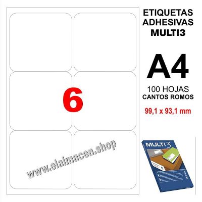 ETIQUETA MULTI3 99 1 X 93 1 100H 10500