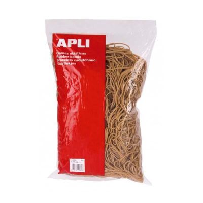 ELÁSTICOS APLI 200 X 3 MM BOLSA 1 KG MOD 13082