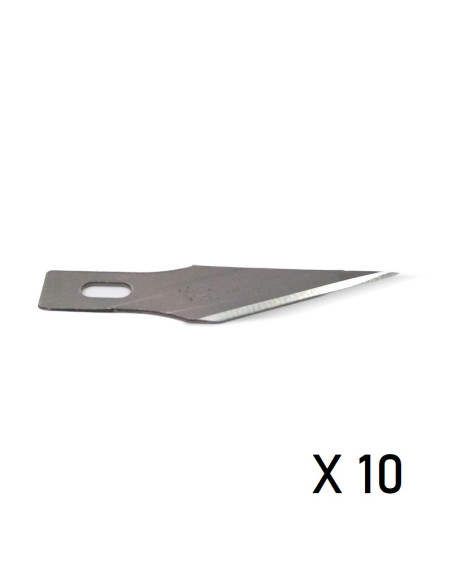 RECAMBIO CUTTER BISTURI TUBO 10 UDS