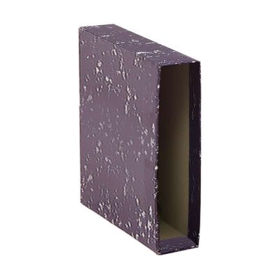 CAJA ARCHIVADOR PALANCA DOHE F NEGRO JASPEADO