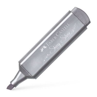 RESALTADOR FABER TEXTLINER 46 METAL PLATA
