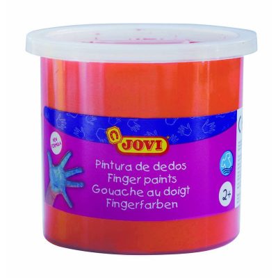 PINTURA DE DEDOS JOVI 125 ML NARANJA