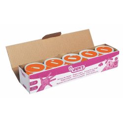 PINTURA DE DEDOS JOVI 125 ML NARANJA C/5