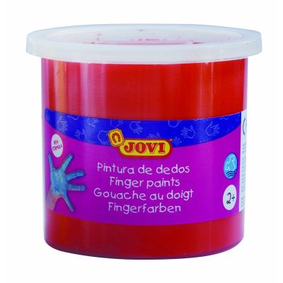 PINTURA DE DEDOS JOVI 125 ML BERMELLÓN