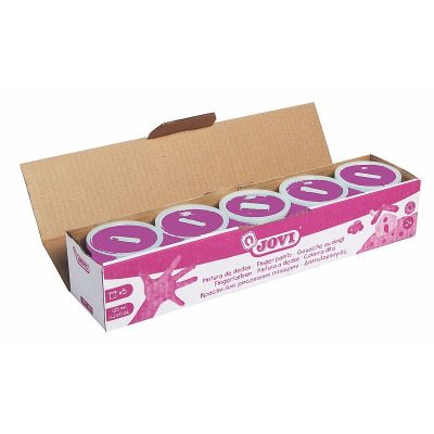 PINTURA DE DEDOS JOVI 125 ML MAGENTA C/5