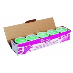 PINTURA DE DEDOS JOVI 125 ML VERDE C/5