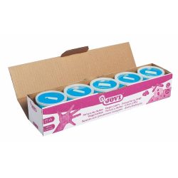PINTURA DE DEDOS JOVI 125 ML AZUL C/5