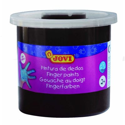 PINTURA DE DEDOS JOVI 125 ML NEGRO