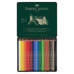 LAPIZ FABER CASTELL POLYCHROMO 24 COLORES 110024 2