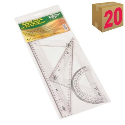 JUEGO DE REGLAS FAIBO MOD 806 30CM C/20