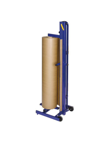 PORTABOBINAS ROLLO KRAFT INDUSTRIAL HASTA 120CM
