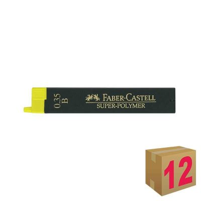 MINAS FC SUPER-POLYMER 0 3 MM B CAJA 12 TUBOS
