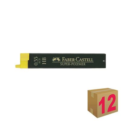 MINAS FC SUPER-POLYMER 0 3 MM HB CAJA 12 TUBOS