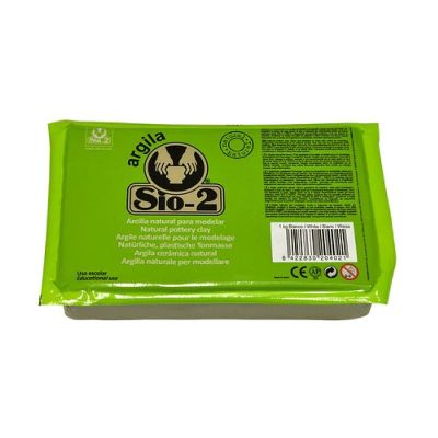 ARCILLA NATURAL SIO-2 ARGILA BLANCA 1KG