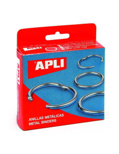 ANILLAS METALICAS APLI 46MM CAJA 10UD