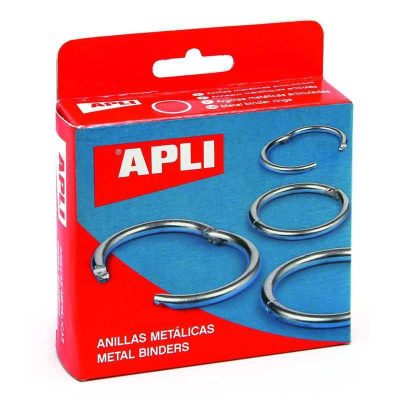 ANILLAS METALICAS APLI 46MM CAJA 10UD