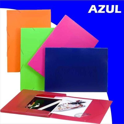 CARPETA C/ELAST CARCHIVO A3  PP  13MM 3641K AZUL