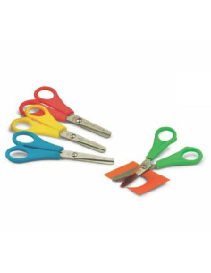 TIJERA ESCOLAR FAIBO MANGO PLÁSTICO 13 CM