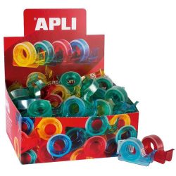 CINTA ADHESIVA APLI 10X15 12082 CAJA 60 UDS