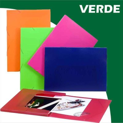 CARPETA C/ELAST CARCHIVO A3  PP  13MM 3641K VERDE