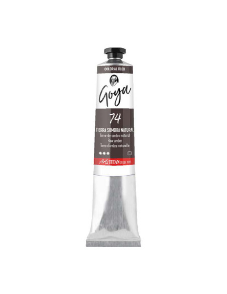 OLEO GOYA 60ML TIERRA SOMBRA NATURAL 74