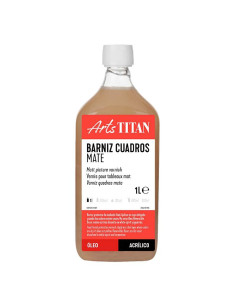 BARNIZ CUADROS MATE OPAL TITAN 1000ML