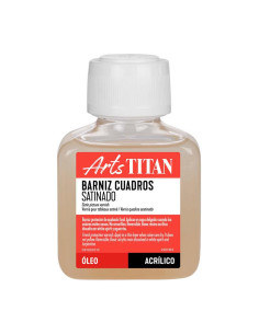 BARNIZ CUADROS SATINADO TITAN 100ML