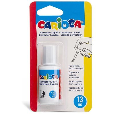 CORRECTOR PINCEL CARIOCA 13ML EN BLISTER