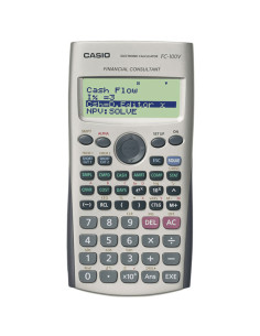 CALCULADORA CASIO FINANCIERA FC-100V EN BLISTER