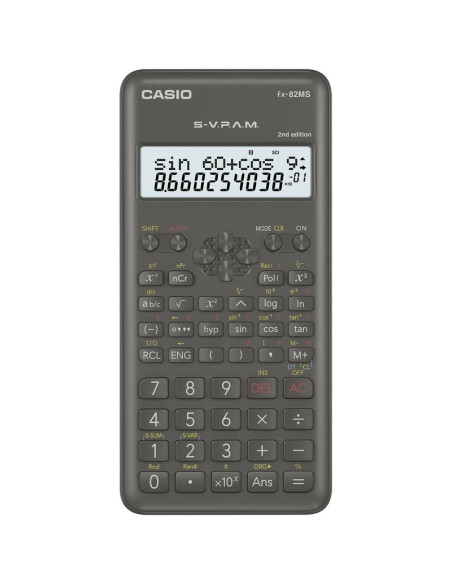 CALCULADORA CASIO CIENTIFICA FX-82MS 2 EN CAJA CALCULADORA CASIO CIENTIFICA FX-82MS 2 EN CAJA