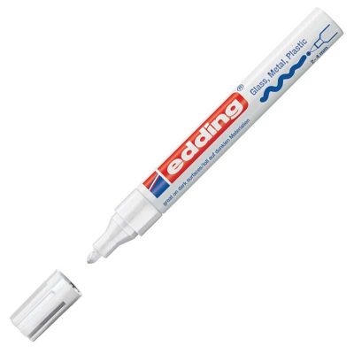 ROTULADOR PERMANENTE EDDING 750 BLANCO