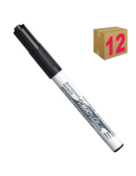 ROTULADOR PIZARRA VELLEDA 1741 NEGRO CAJA 12 UDS
