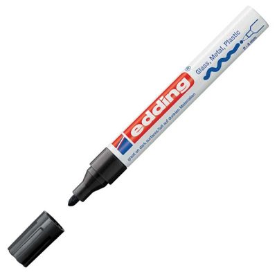 ROTULADOR PERMANENTE EDDING 750 NEGRO