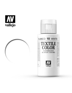 TEXTIL COLOR VALLEJO 60ML BLANCO  OPACO  10