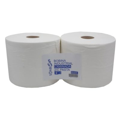 PAPEL SECAMANOS INDUSTRIAL 2 CAPAS 3 KG PACK 2 UDS