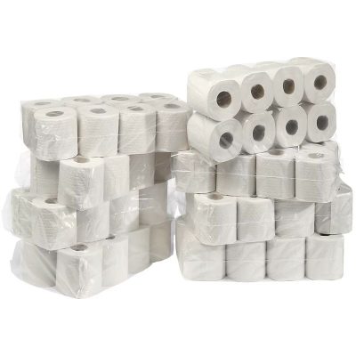 PAPEL HIGIENICO DOMESTICO 2 CAPAS PACK 72 ROLLOS