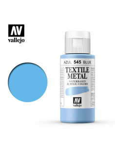 TEXTIL COLOR VALLEJO 60ML MET AZUL 545