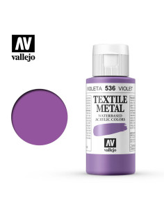 TEXTIL COLOR VALLEJO 60ML MET VIOLETA 536