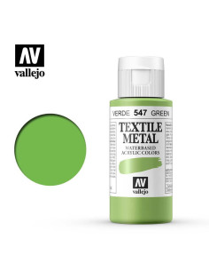 TEXTIL COLOR VALLEJO 60ML MET VIRIDIANO 547