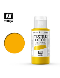 TEXTIL COLOR VALLEJO 60ML OCRE 61