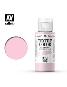 TEXTIL COLOR VALLEJO 60ML ROSA CLARO 29