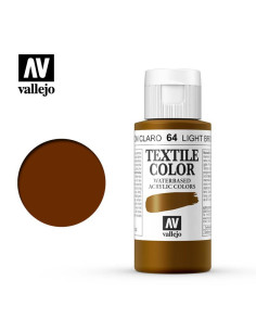 TEXTIL COLOR VALLEJO 60ML TABACO  OPACO  64