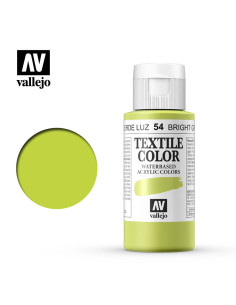 TEXTIL COLOR VALLEJO 60ML VERDE LUZ 54