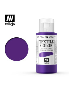 TEXTIL COLOR VALLEJO 60ML VIOLETA DE PARMA 36