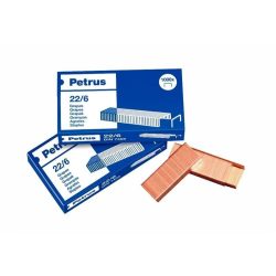 GRAPAS PETRUS 22/6 COBREADAS 1000 UDS