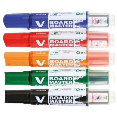 ROTULADOR PIZARRA PILOT V BOARD PACK 5 UDS