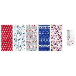 PAPEL REGALO NAVIDAD NORD ROLLO 0 7X2 M CAJA 50 UD